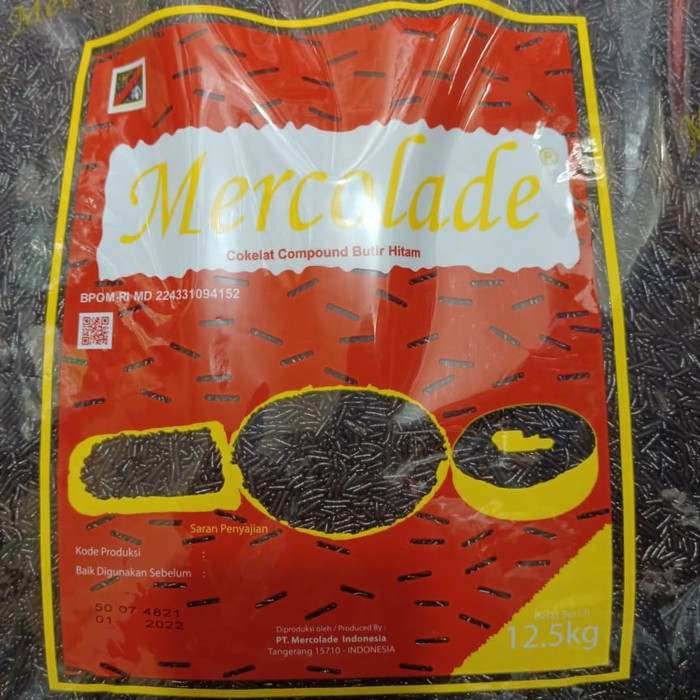 Coklat Meses Mercolade 250gr - Meises Coklat Butir berkualitas