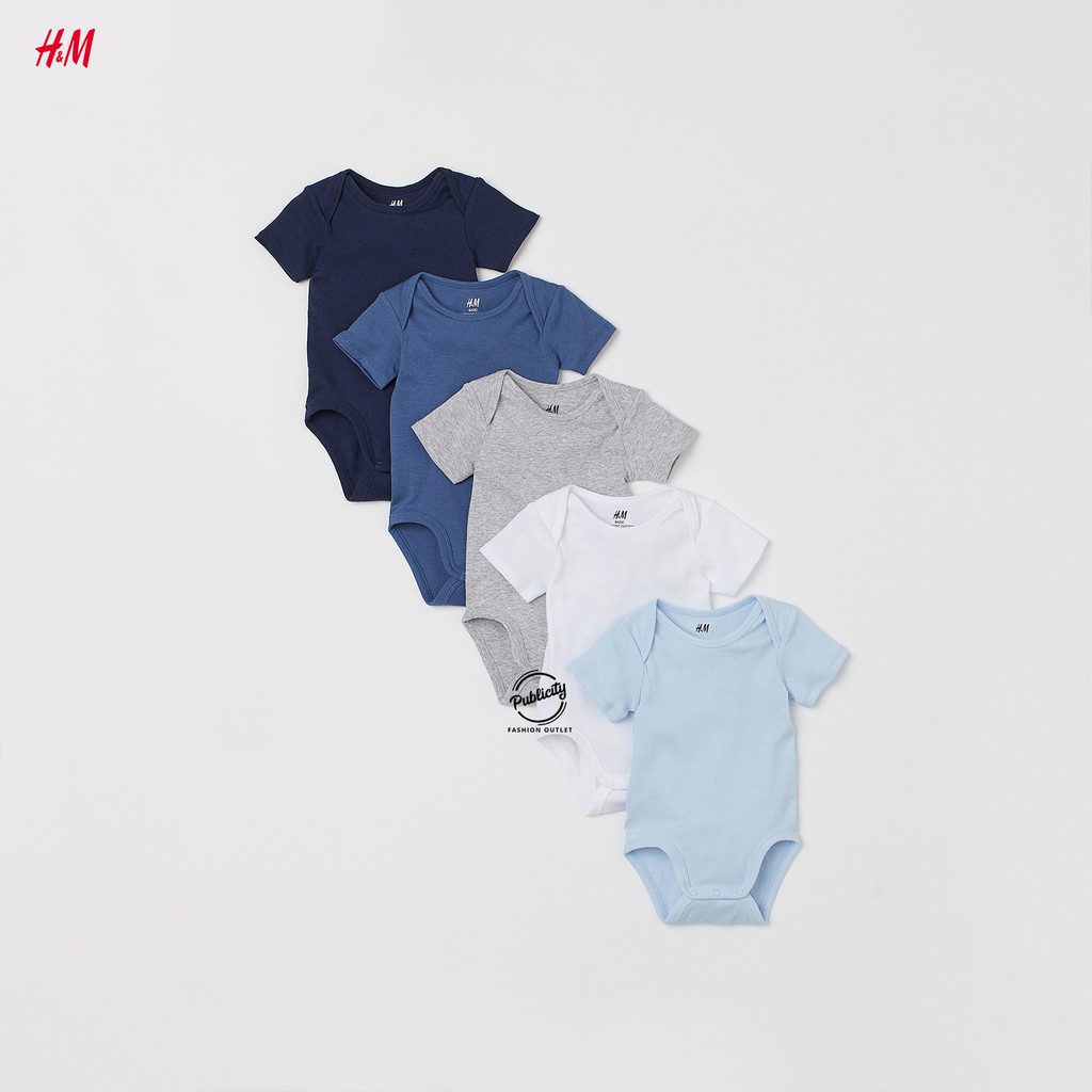 JUMPER BABY BAJU BAYI LUCU LENGAN PENDEK Haenem MOTIF PRINT-3