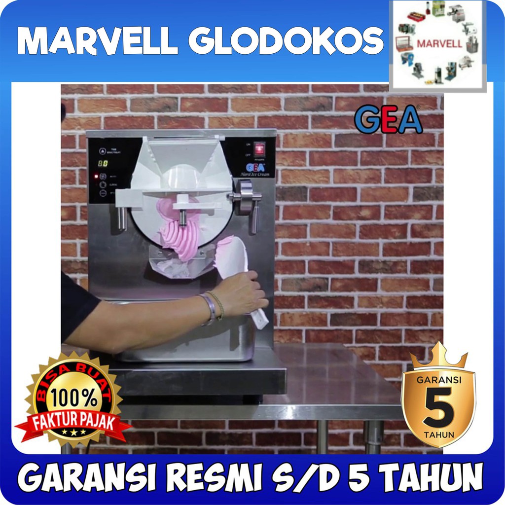 HARD ICE CREAM MACHINE GEA BTY-7120 MESIN PEMBUAT ES KRIM