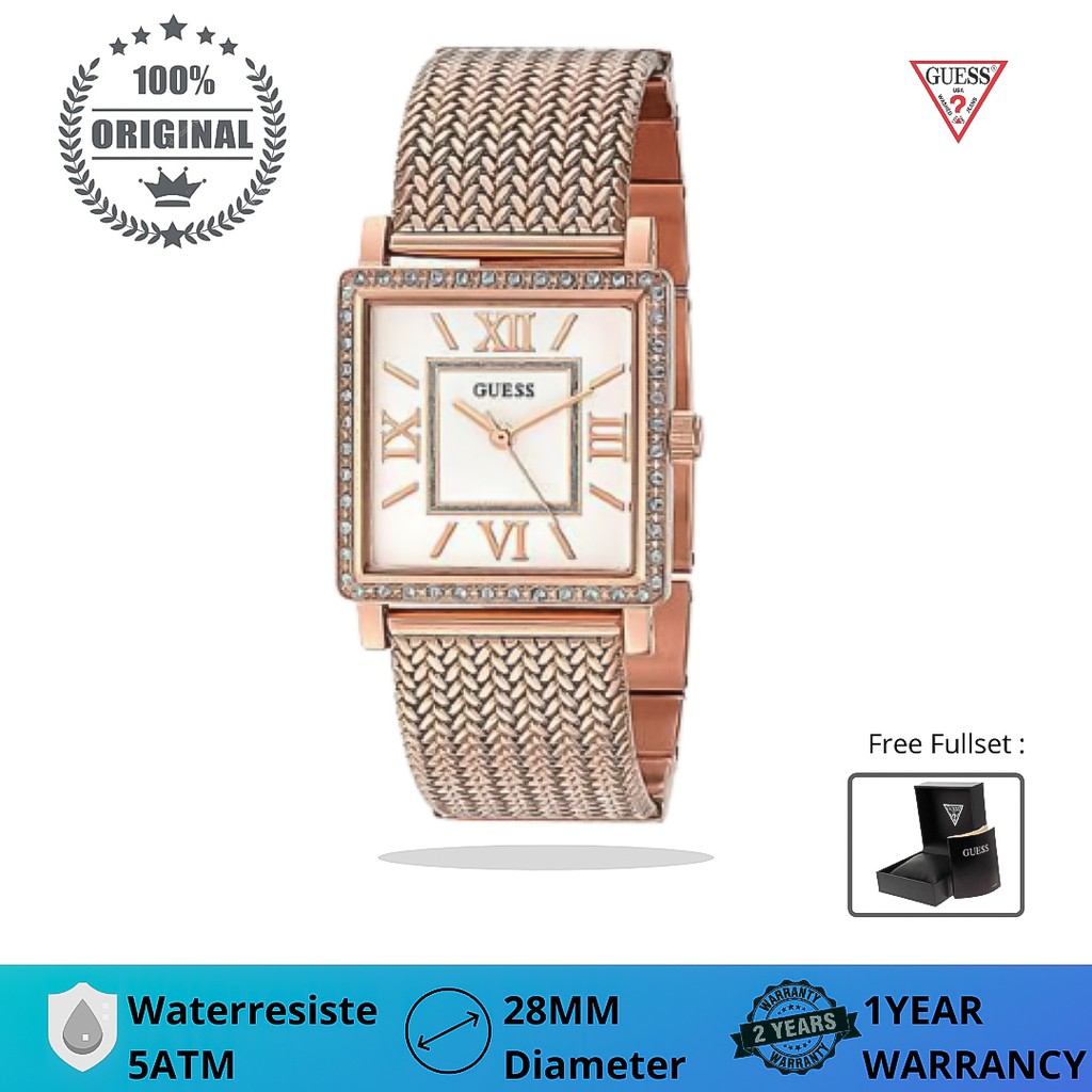 Jam Guess Wanita Original | Jam Guess W0826L3 Original Fullset
