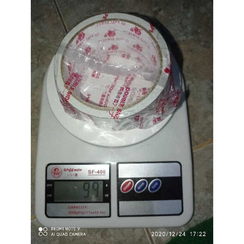 

Double Tape lebar 2" merk Semar