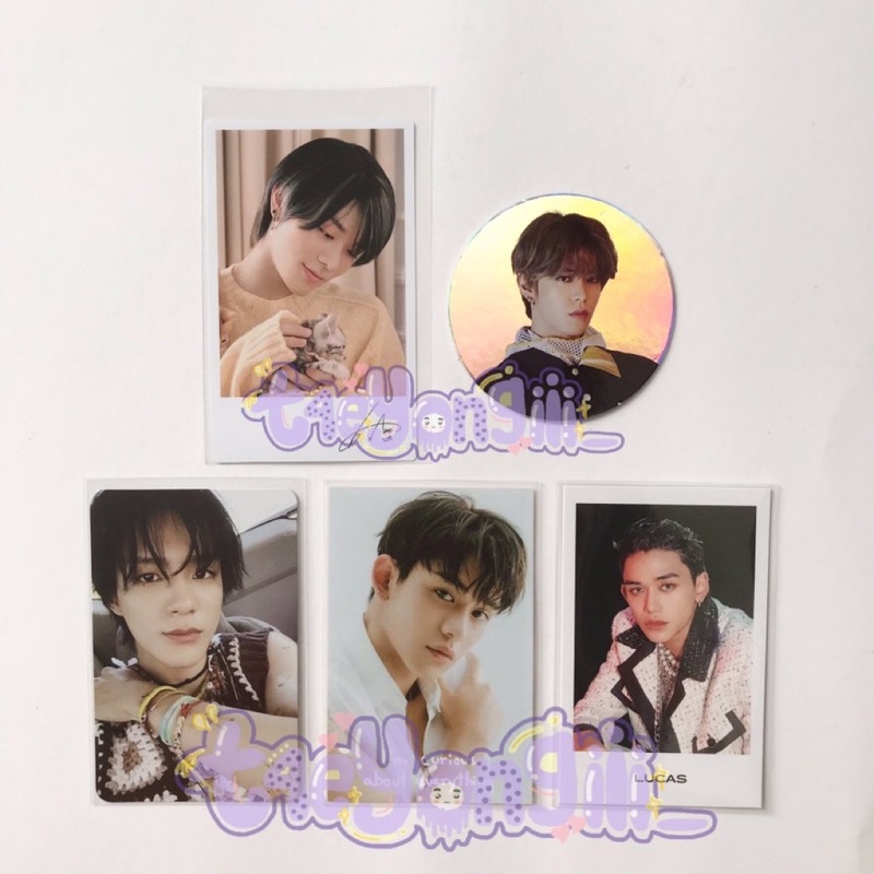 PC Photocard Jeno Future Lucas card SG Yuta Suhum