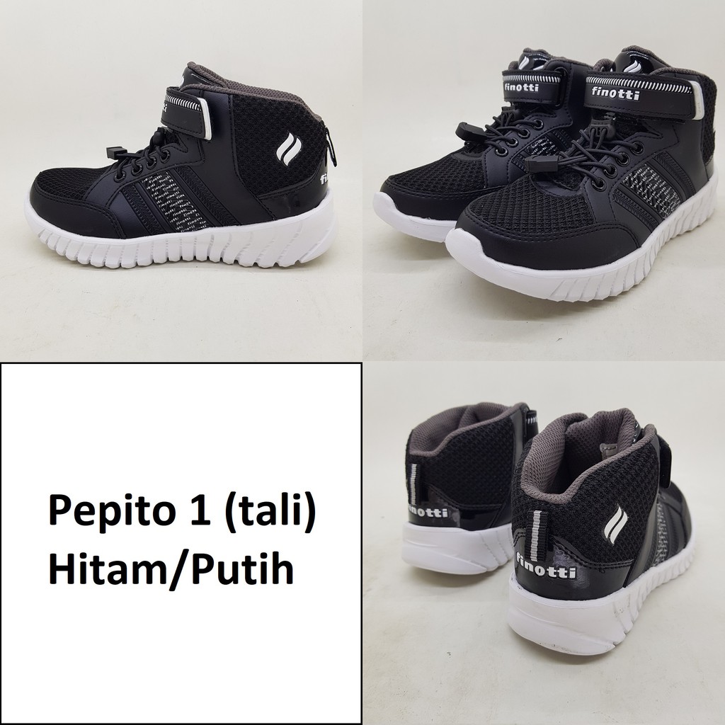 Sepatu boots anak premium Finotti Pepito