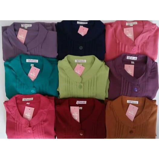 AL Gamis Hari Wolvis Wolfis Busui Hijab Alila - Hitam, L | By Vividia Store