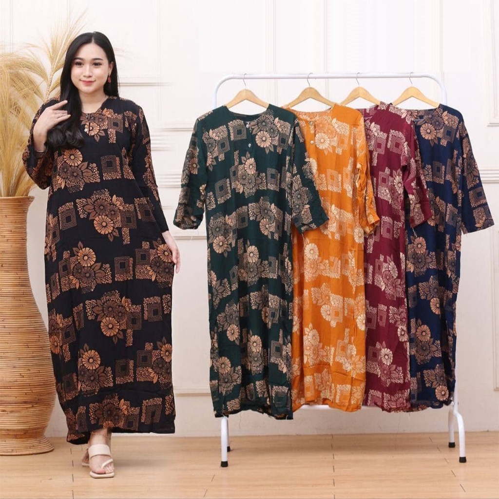 DASTER PANJANG BUSUI - DADA KANCING PANJANG SEMATA KAKI KEKINIAN ADEM MURAH LENGAN PANJANG-CBT - Sheila