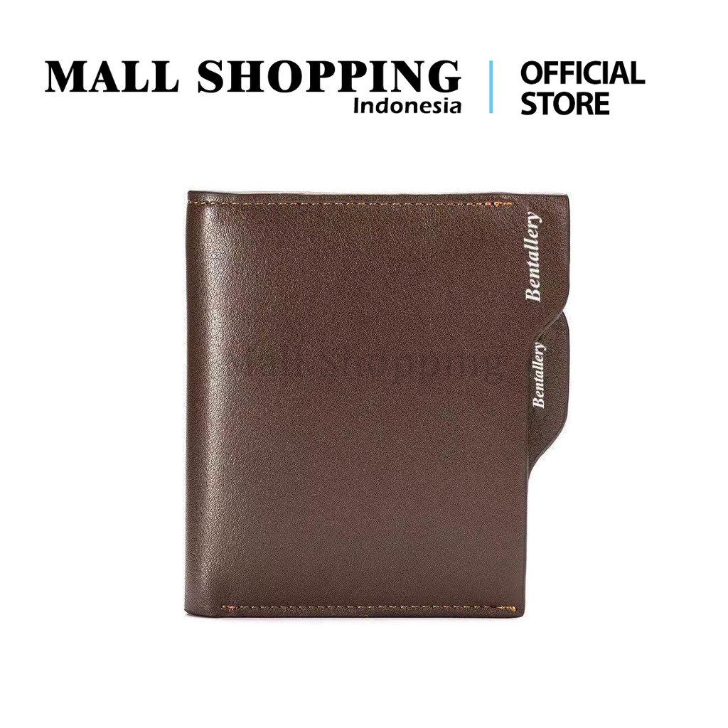 (COD) DOMPET KULIT PU DOMPET LIPAT PRIA MALL SHOPPING