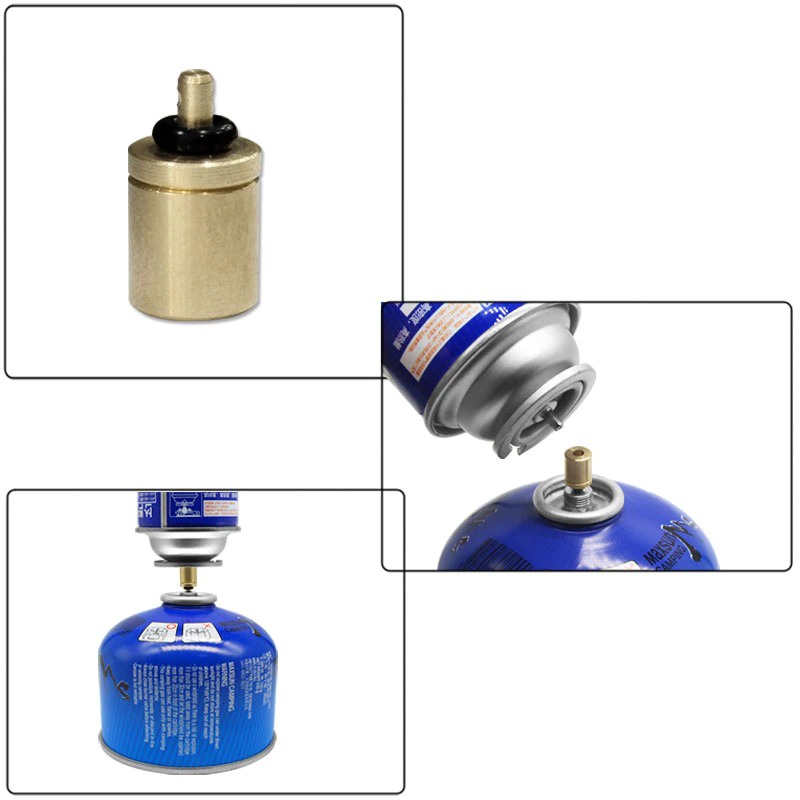 BRS Lampu Gas Lantera Camping Candlelight Windproof Lamp - BRS-55