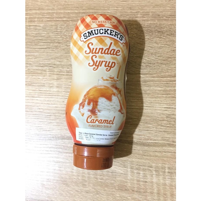 

SMUCKERS SUNDAE SYRUP CARAMEL 567GR