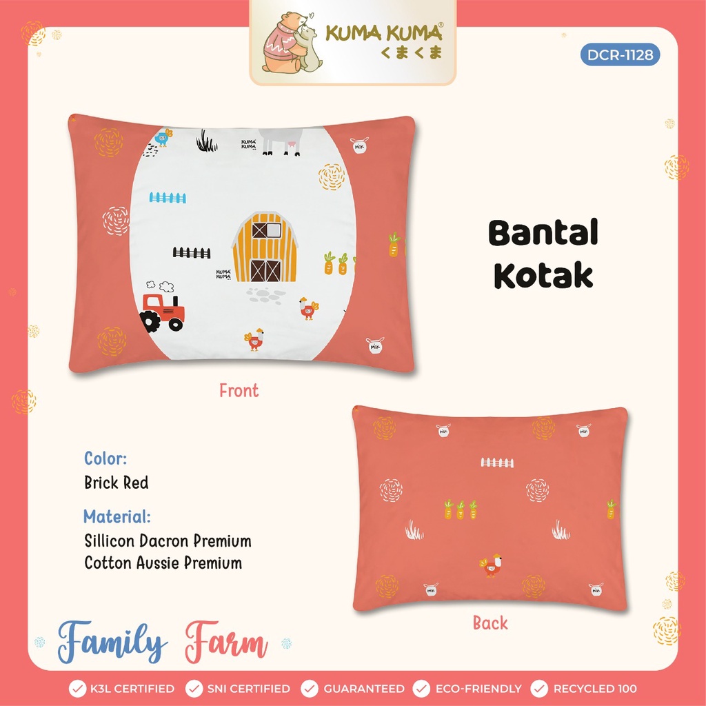 Kuma Kuma Bantal Kotak Bayi