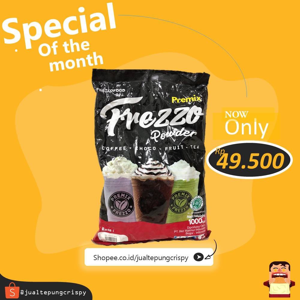 Frezzo Bubuk Minuman Rasa Permen Karet / Bubble Gum Powder Drink 1 Kg