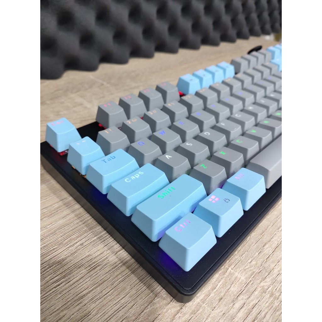 Keyboard REXUS Legionare MX5.2 Smokey Blue Gaming Mechanical | ITECHBALI