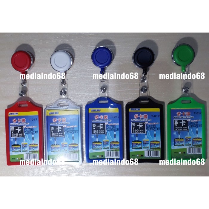 

Hemat Gantunga Yoyo Id Putar Stainless-Card Holder Silicon 2 Sisi (Paket) Murah