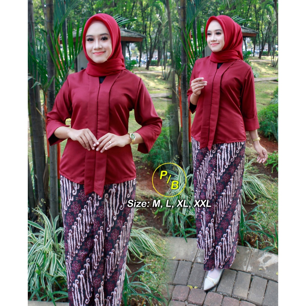 Setelan Kebaya Modern Floy Bawahan Rok Span