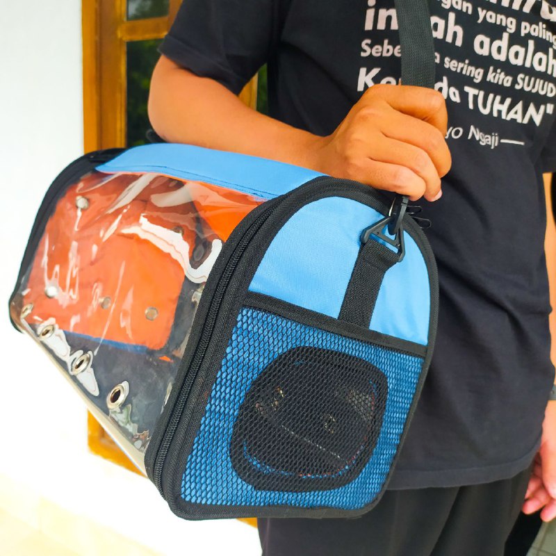 TAS KUCING TRANSPARAN SERBAGUNA