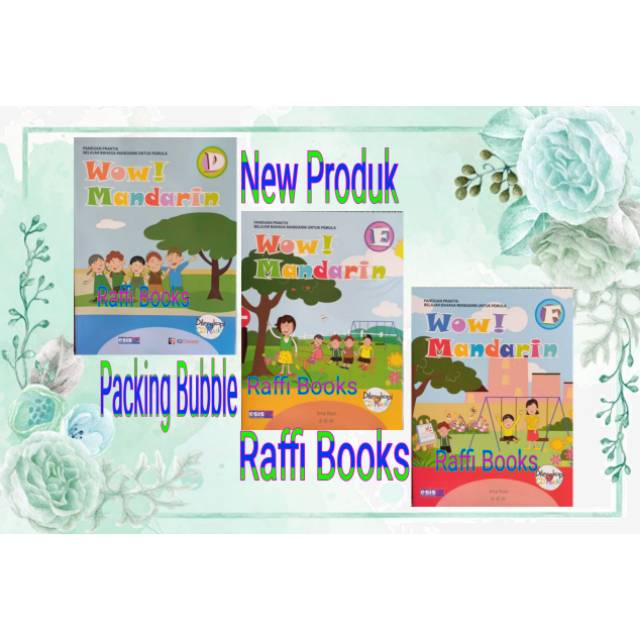 Buku Wow Mandarin kelas 4,5,6 SD/Seri D,E,F Esis