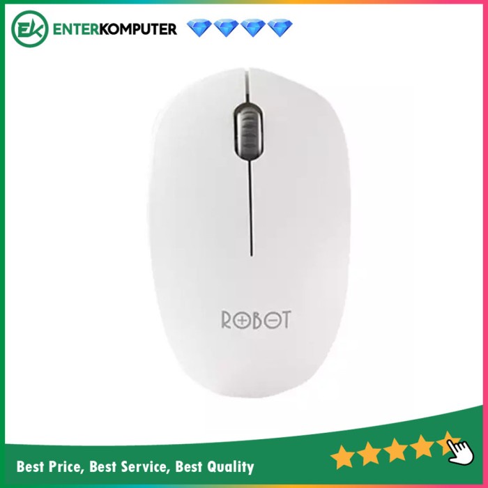 Robot M210 2.4G Wireless Optical USB Mouse