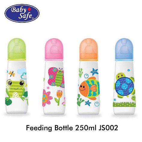 Baby Safe Botol Susu Bayi Feeding Bottle 250ml JS002