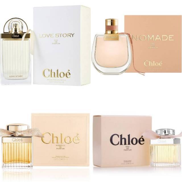 BRAND PARFUME CHLOE SIGNATURE, CHLOE NOMADE, CHLOE ABSOLU  ORIGINAL MURAH