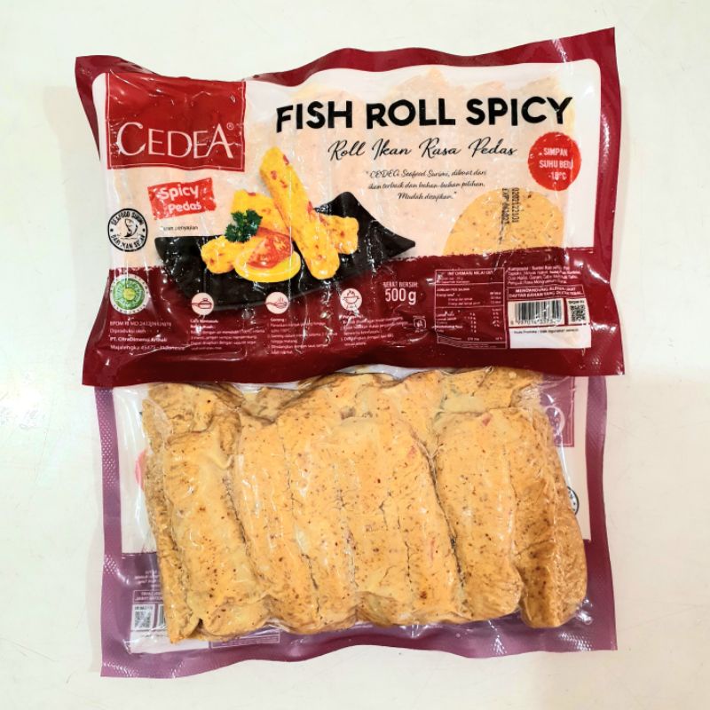 Jual Cedea Fish Roll Spicy 500g Indonesia|Shopee Indonesia