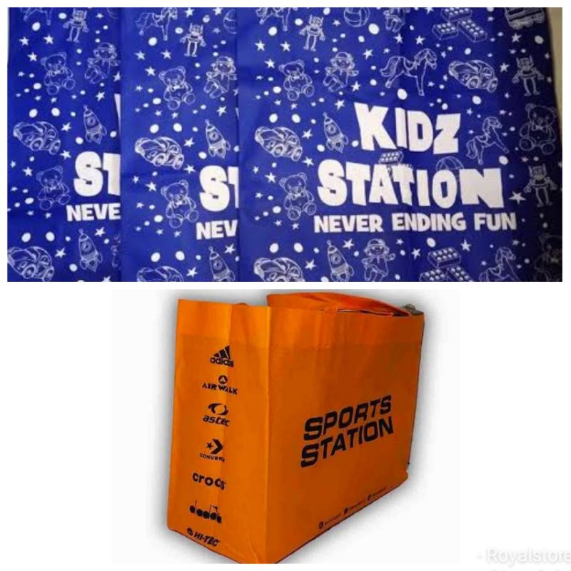 Tas Belanja Gift Bag Sports Station Kidz Station ORI PT.MAP