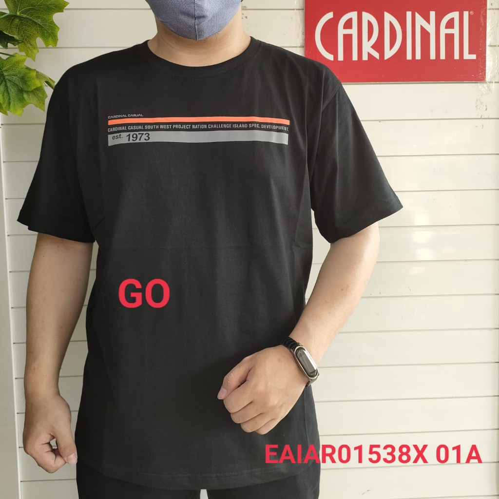 gof KCG CARDINAL KAOS T-Shirt COWOK REGULER Baju Cowok Kaos Cardinal