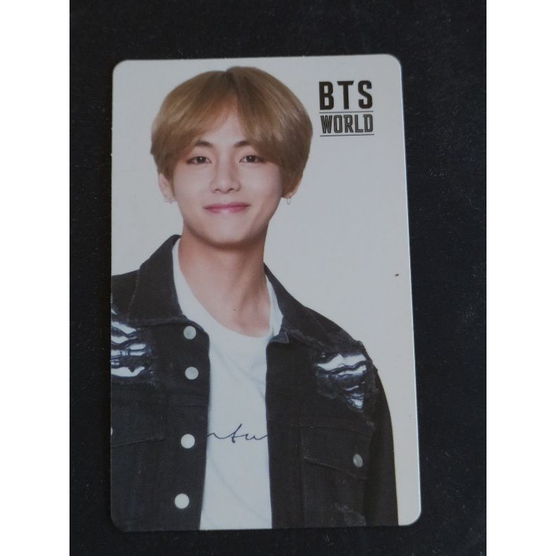 PhotoCard V & RM (Kim Taehyung & Kim Nam Joon) BTS World