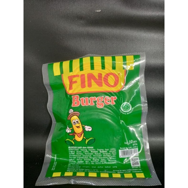 

Burger fino