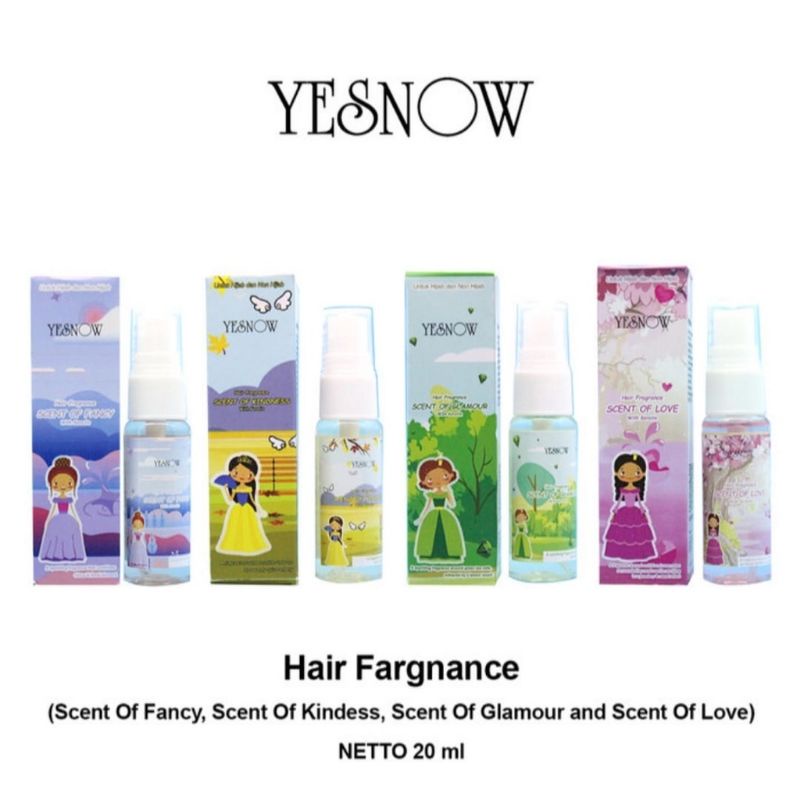 Yesnow Hair Fragrance/Parfum Rambut dan Hijab