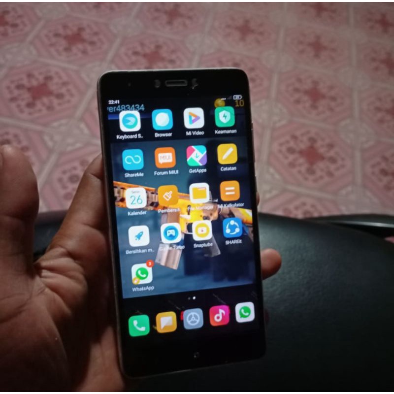 hp seqon xiomi not 4x