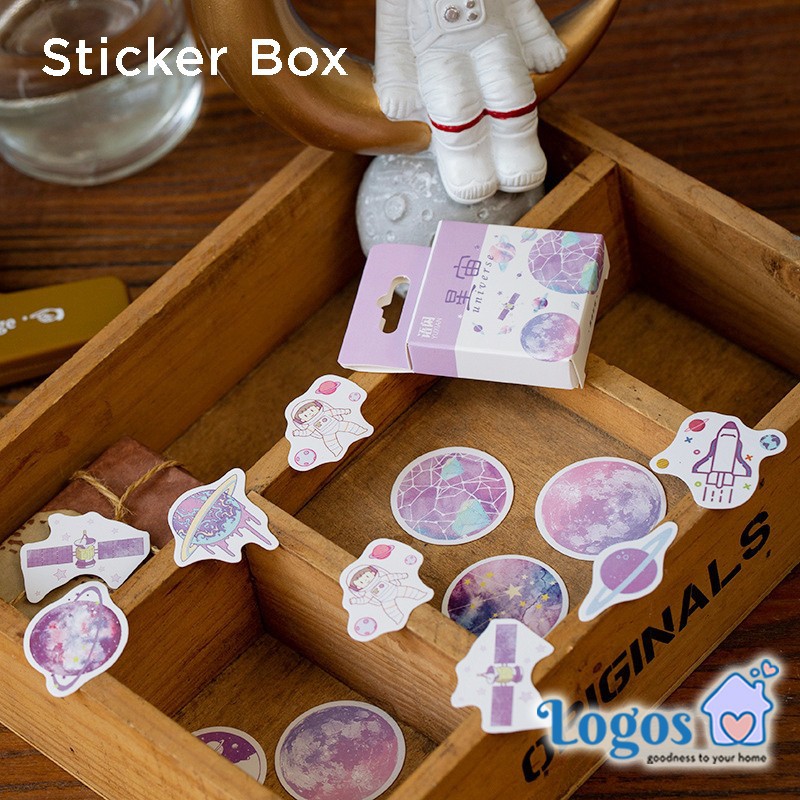 

Sticker Box Sticker Deco Stiker Scrapbook Bujo Journal Diary Planner