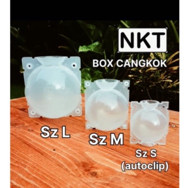 PROMO Alat Cangkok Tanaman 5 cm NKT Bola Cangkok Kecil 5 cm Bening Alat Cangkok Tanaman Model Bola TERMURAH Pohon Modifikasi Transparan 12 cm Besar 1 Set - Alat Cangkok Tanaman Bunga Buah