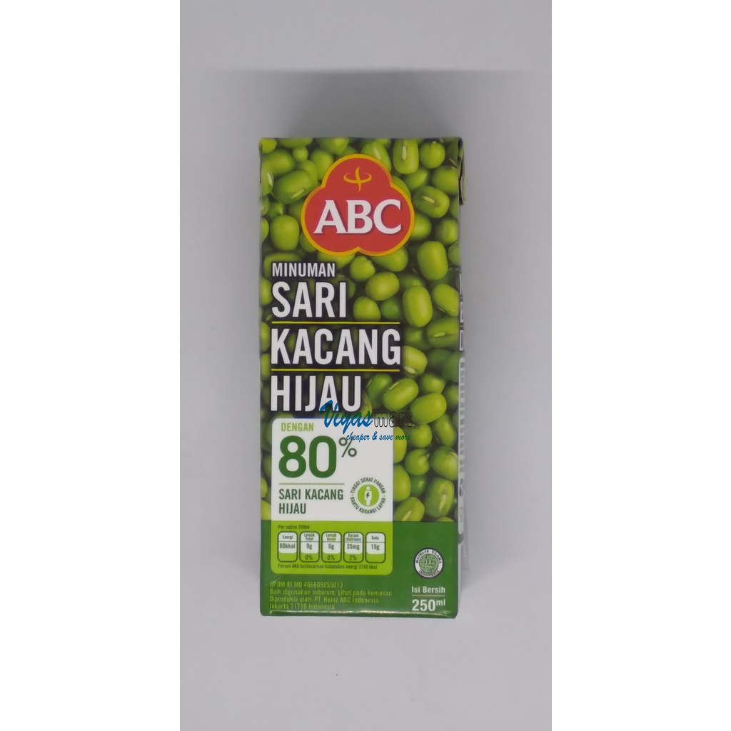 

ABC sari kacang hijau / mung bean 250ml