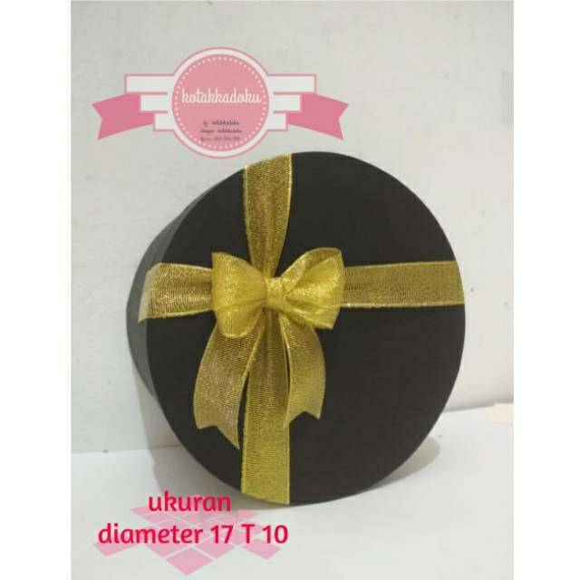 

KOTAK KADO /BLOOMBOX /Gift Box Bulat Diameter 17cm Tinggi 10cm bisa Custom & Request Warna