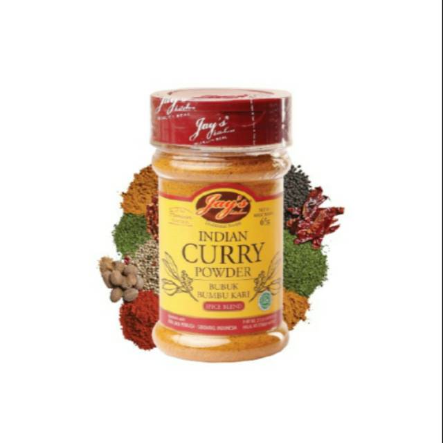 

JAY'S KITCHEN INDIAN CURRY POWDER 65GR (BUBUK BUMBU KARI)