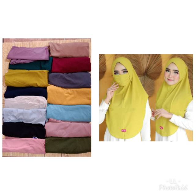 KHIMAR CADAR / KHIMAR NIQAB