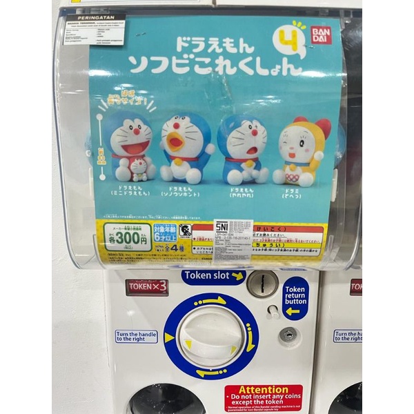 Gashapon / Gachapon Doraemon 4 Original Bandai