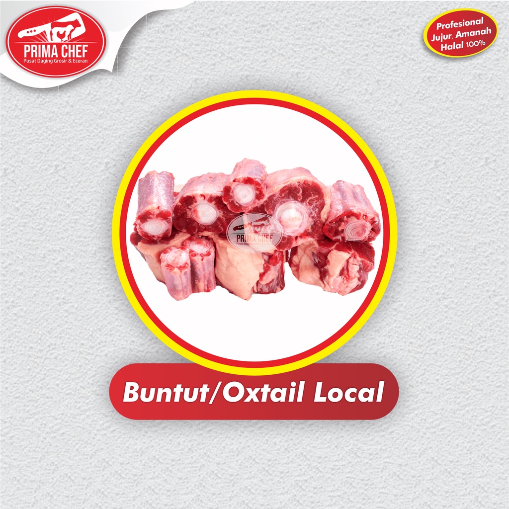 

Oxtail Mix Cut - Buntut Sapi Reguler