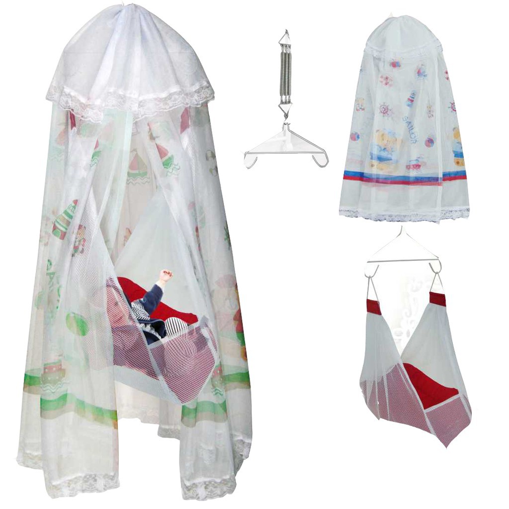 ♥BabyYank♥ DIALOGUE DLK0037 KELAMBU AYUNAN JALA BESAR + KELAMBU PRINT