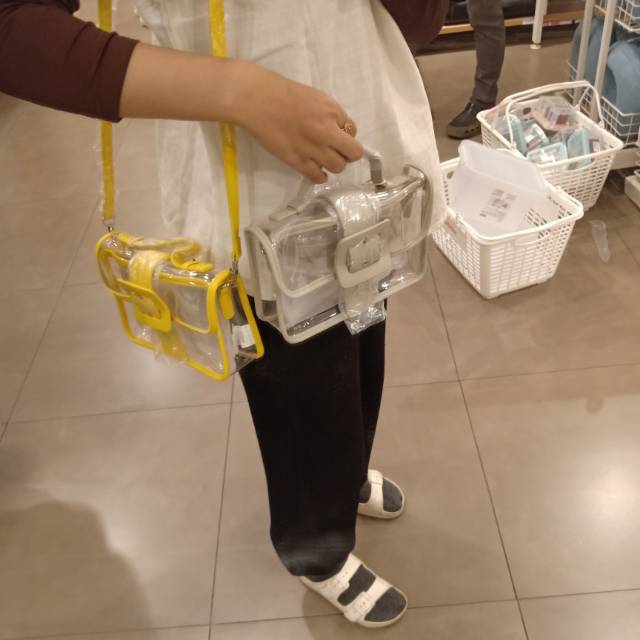 MINISO Sling Bag transparant