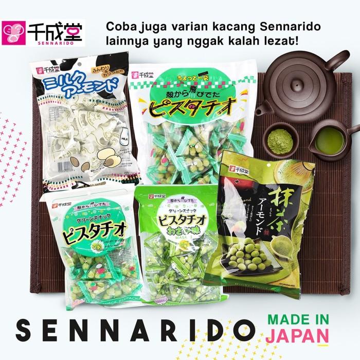 

Sennarido Green Snack Pistachios Wasabi 90g Cemilam Kacang Jepang