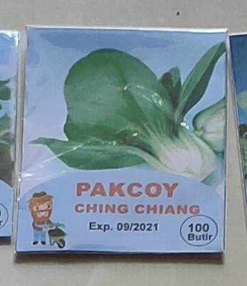 Benih Biji Bibit Sayuran/sayur Pakchoy Ching Chiang