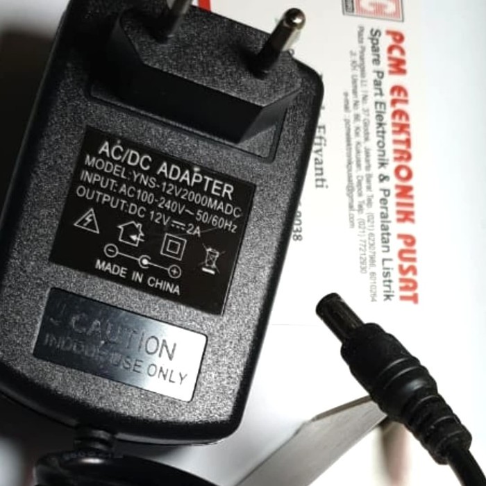 New 2 Ampere Adaptor 2A 12volt switching
