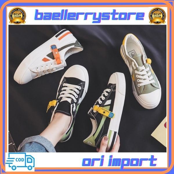 BL 215 / COD New Item Sneakers Wanita Import Korea Premium & High Quality