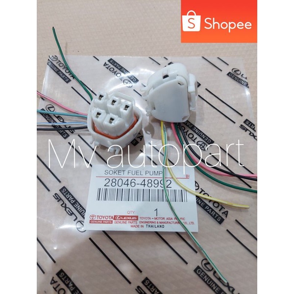 Soket fuel pump bensin Toyota Innova Ori