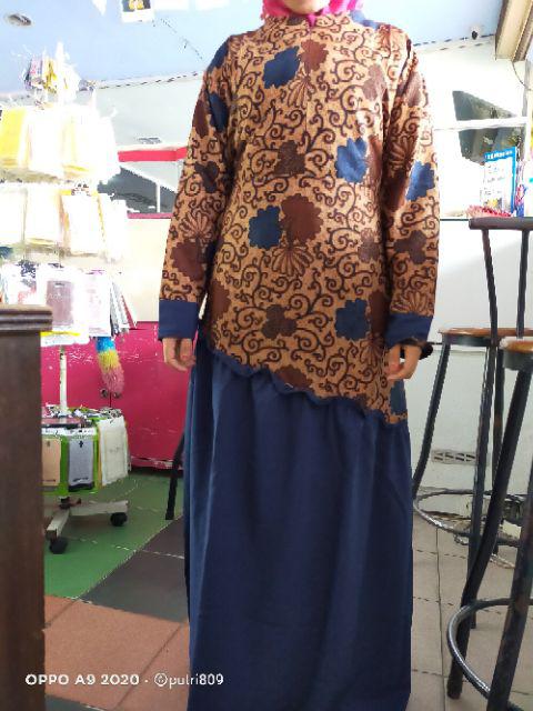 Bswart Batik Hrb026 Kenongo Hem Pendek Padi Pekalongan M L Xl Batik Pria Murah Modern Grosir