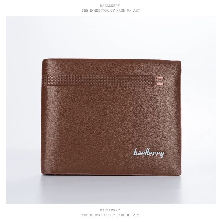 ORIGINAL BAELLERRY DOMPET LIPAT PRIA TEBAL KULIT SINTETIS DR001