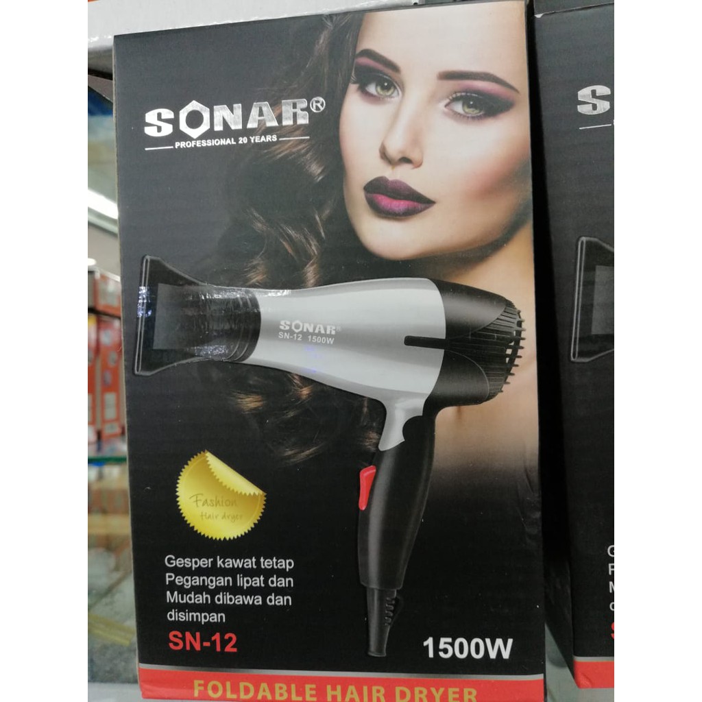 Pengering Rambut - Hair Dryer Sonar SN 12