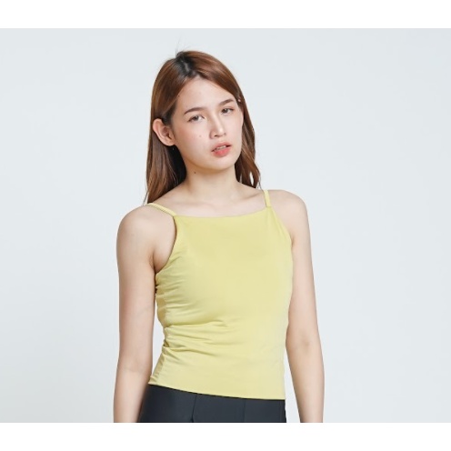 MODAVIE - WILLOW TANK TOP Baju Atasan Wanita Crop Top Tank Top Basic Tanktop Korea