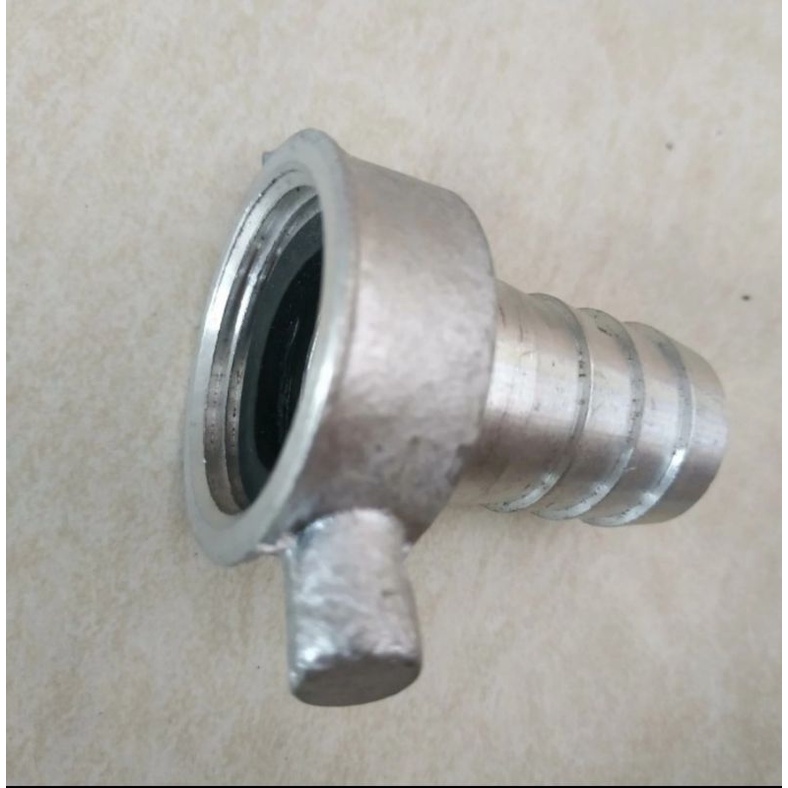 Nepel Kopling Sok Drat Mesin Water Pump Alkon Pompa Sedot 1"x1"