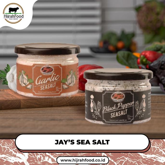 

[[COD]] Jay's Garlic Sea Salt / Black Pepper Sea Salt / Garam Laut HEMAT Kode 61
